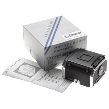 HASSELBLAD CHROME 30216 FILM MAGAZINE BOXED A16-645 MATCHING SERIAL NUMBERS MINT