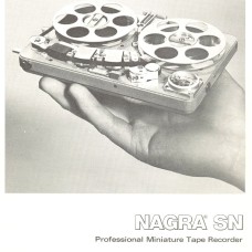 Nagra sn professional minuature tape recorder instruction manual