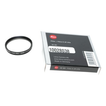 Leica Filter E39 Uva 13131 box Filtre 39mm item 7