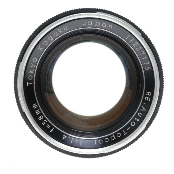 RE Auto-Topcor 1:1.4 f=5,8cm Kogaku 1.4/58mm vintage SLR TOPCON film lens cased