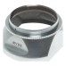 Voigtlander Ulton lens hood 310/49 shade metal original chrome