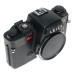 Leica R4 Black 35mm film camera body Leitz SLR strap and instruction manual