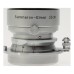 Leica Summaron f=3.5cm 1:3.5 Leitz Wetzlar Chrome M39 mount lens