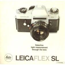 Leitz leicaflex sl camera information brochure data