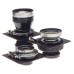 Linhof Super Technika V complete kit 3 Schneider lens finder Rollex grip cased Linhof Super Technika V complete kit 3 Schneider lens finder Rollex grip cased
