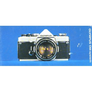 Olympus om system vintage film camera user instruction guide