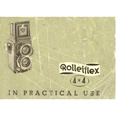 Rolleiflex 4x4 camera tlr in practical use instructions
