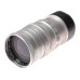 Telepho M39 LTM screw mount Leica f=135mm lens f3.5 SUN 3.5 f=13,5cm cap