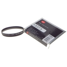 13373 LEICA original UVa film digital camera lens filter boxed Mint- E55 black