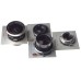 LINHOF Technika folding camera large format 4 lenses grip universal finder caps LINHOF Technika folding camera large format 4 lenses grip universal finder caps
