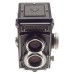 Grey Rolleiflex T 120mm film camera waist level finder Zeiss Tessar 1:3.5/75mm