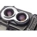 Grey Rolleiflex T 120mm film camera waist level finder Zeiss Tessar 1:3.5/75mm
