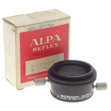 ALPA REFLEX MICRAN 33mm SLR VINTAGE FILM CAMERA LENS MICRADAPT BOXED ADAPTER