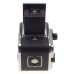 2000FC Hasselblad 6x6 medium format camera body 12 film back chrome WLF Mint Box