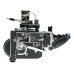 Bolex H8RX Reflex 8mm vintage film movie camera Switar Zoom lens grip set