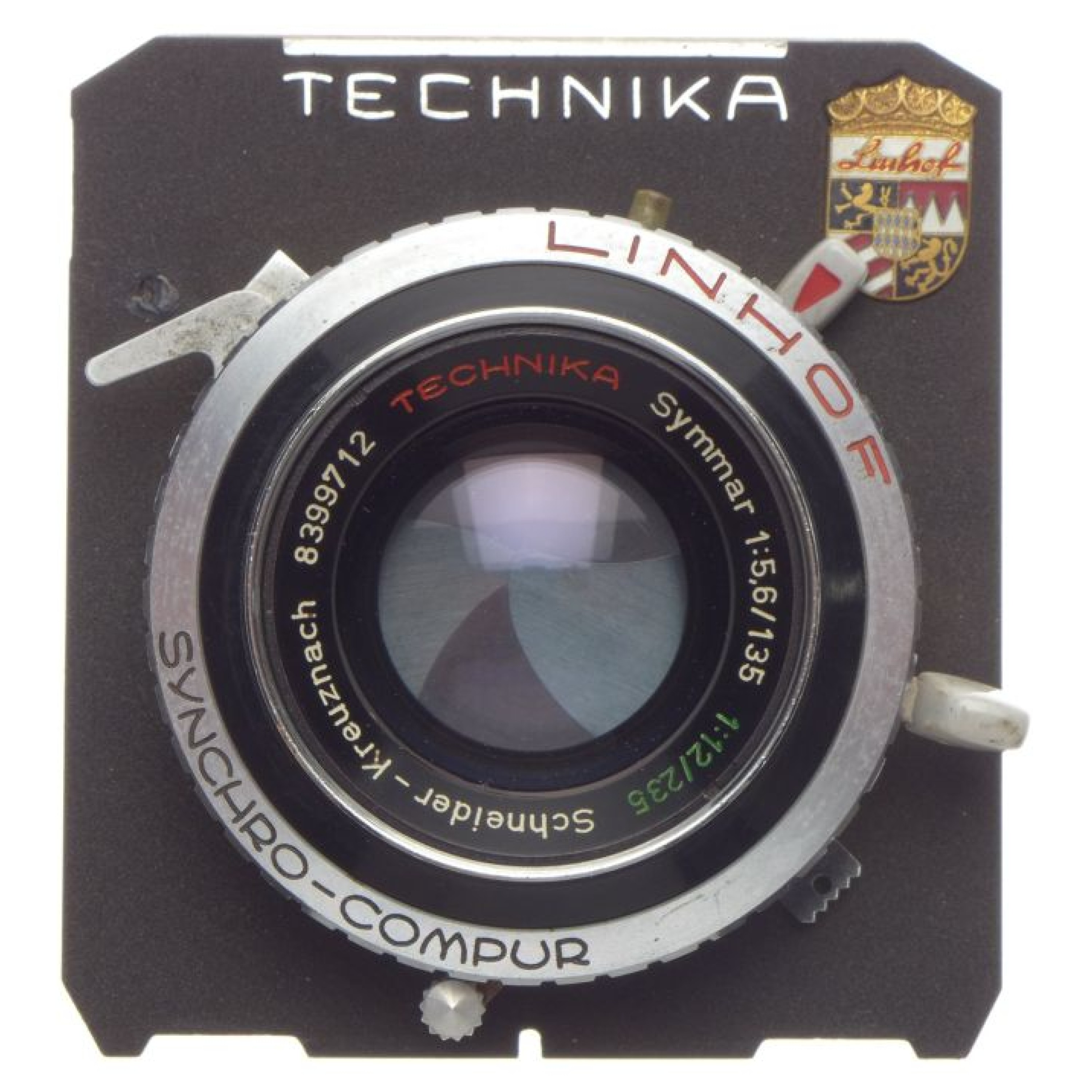 LINHOF Symmar 1:5.6/135mm and 1:12/235mm Technika Schneider lens