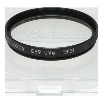 Leica 13131 camera lens Filter E 39 UVa E39 Black fits f2 Summicron 50mm