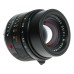 Leica Apo-Summicron-M 1:2/50 ASPH. Black E39 2/50mm 11141 lens