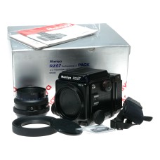 Mamiya RZ67 Pro II camera Pack 120 film back Sekor Z f=110mm 1:2.8 W in box