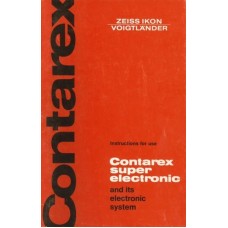 Zeiss contarex super electronic instruction manual rare