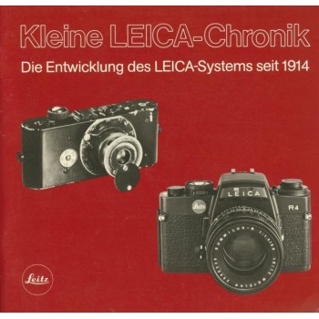 Kleine leica-chronik entwicklung des leica system 1914