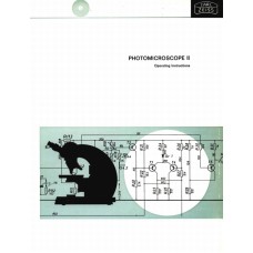 Zeiss photomicroscope ii operating instructions manual