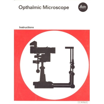 Leitz wetzlar ophthalmic microscope instructions manual